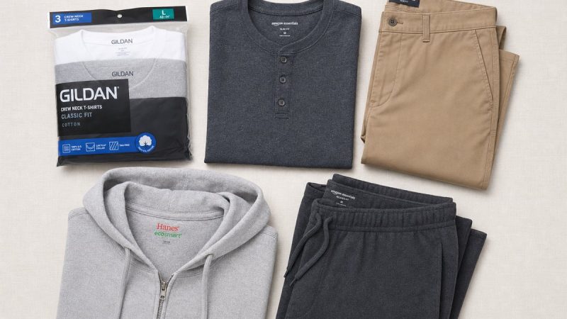 5 Men’s Wardrobe Basics Every Guy Should Have From Amazon